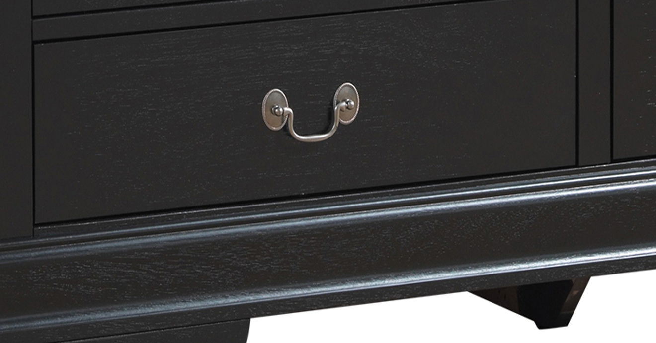 Traditional Dresser Elegant - Black
