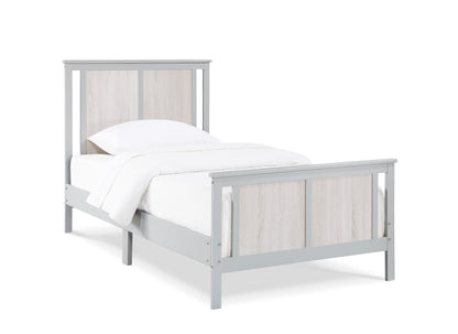 Connelly - Reversible Panel Twin Bed - Gray / Rockport Gray