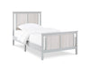 Connelly - Reversible Panel Twin Bed - Gray / Rockport Gray