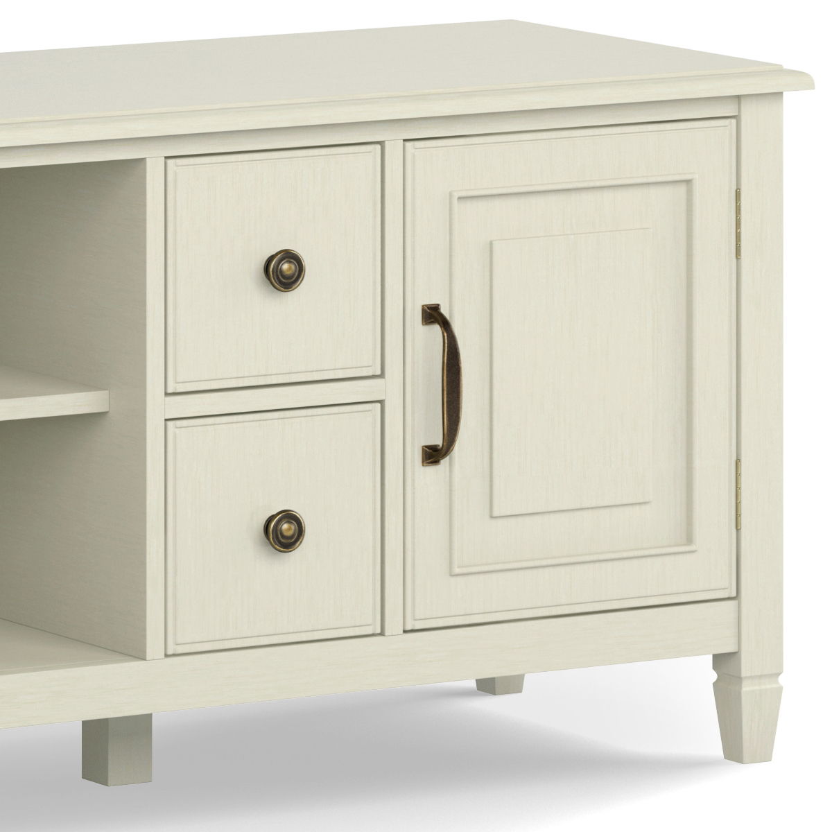 Connaught - Wide TV Stand - Antique White