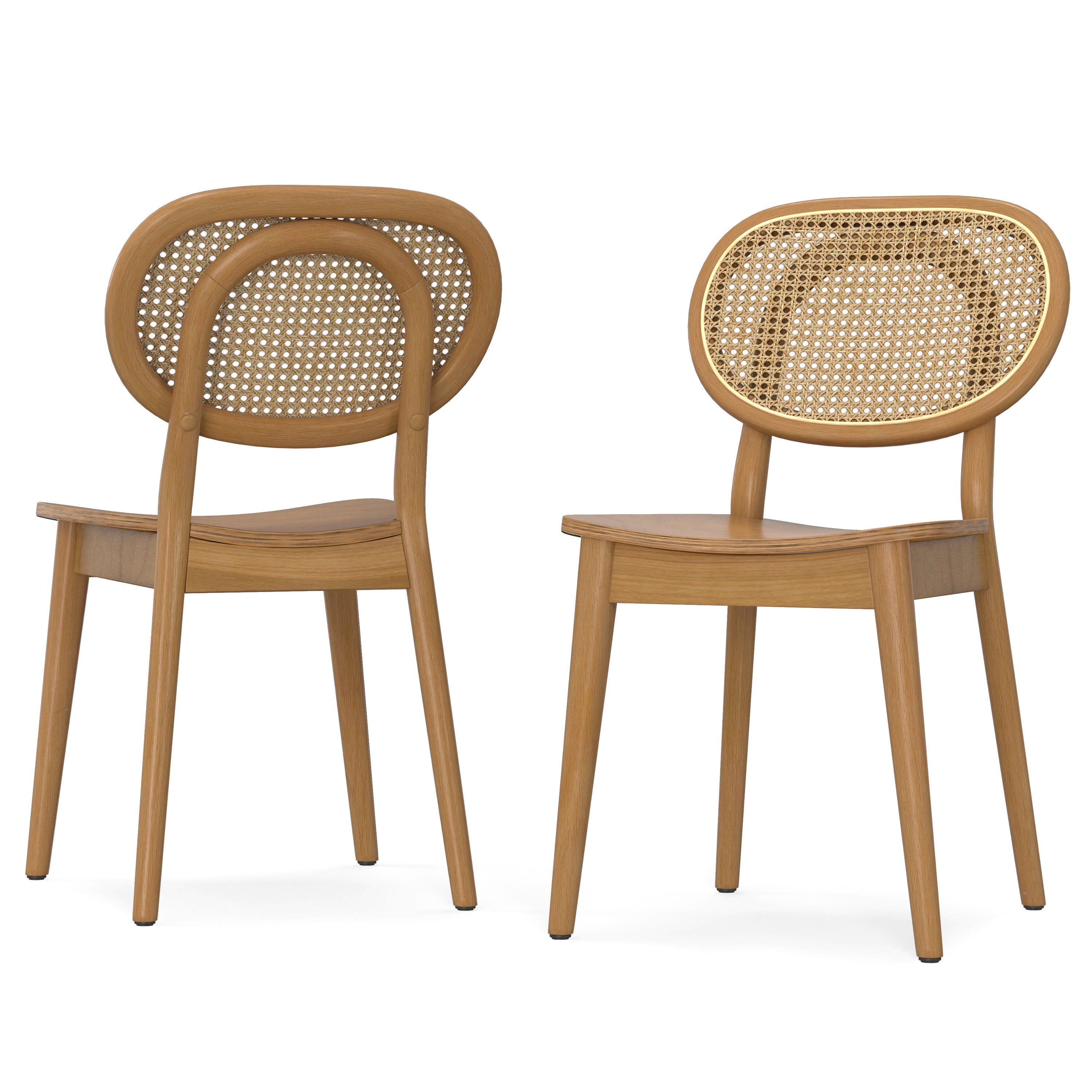 Rachel - Dining Chair (Set of 2) - Brown