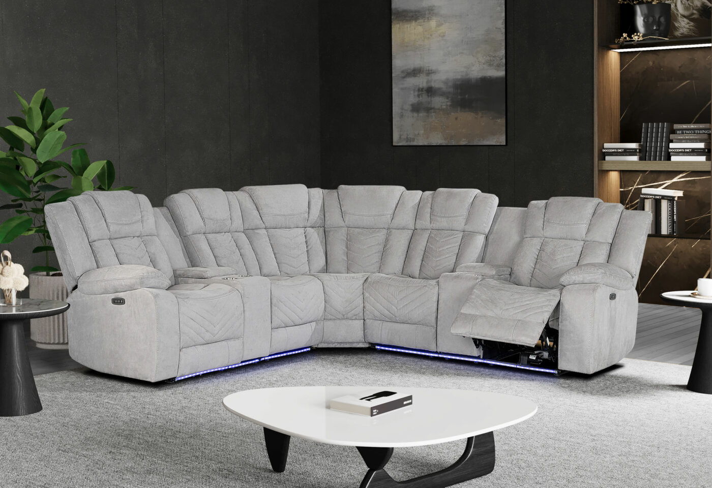 Raize - Sectional - Ash