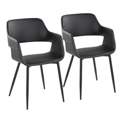 Margarite - Contemporary Dining / Chair (Set of 2) - Black