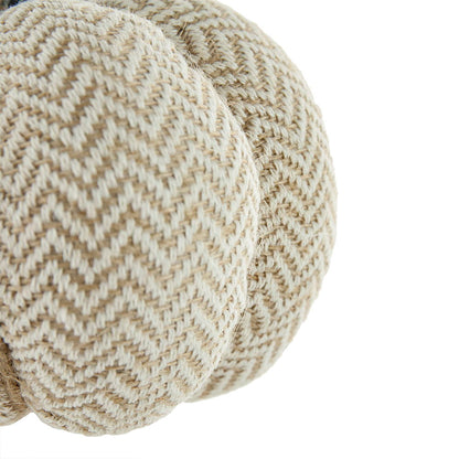 Weighted Pumpkin / Pattern (Set of 3) - Cream