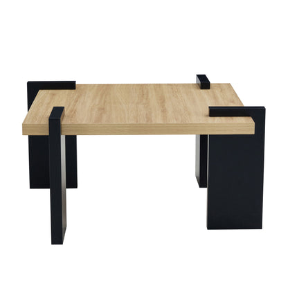 Coffee Table, Suitable For Modern Minimalist Living Rooms And Leisure Areas - Natural Wood
