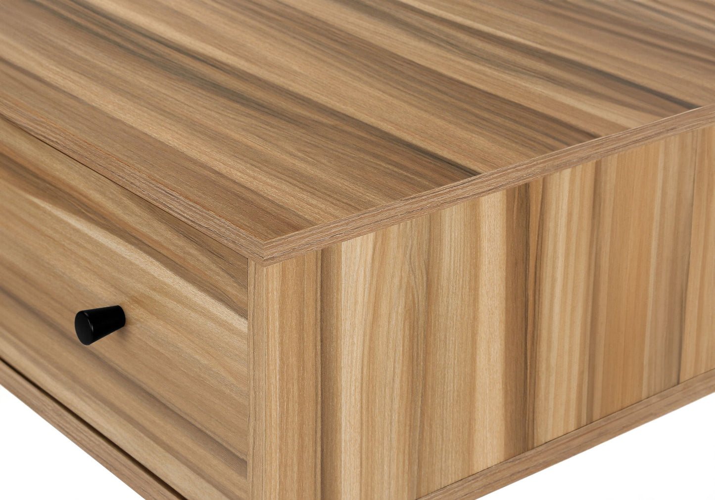 Computer Desk For Home Office, Laptop, Storage Drawers, Transitional, Elegant Design - Brown