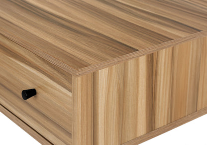 Computer Desk For Home Office, Laptop, Storage Drawers, Transitional, Elegant Design - Brown
