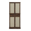 4 Door Cabinet With 1 Drawer, With 4 Adjustable Inner Shelves, Storage Cabinet - Natural