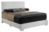Aaron - King Bed - White