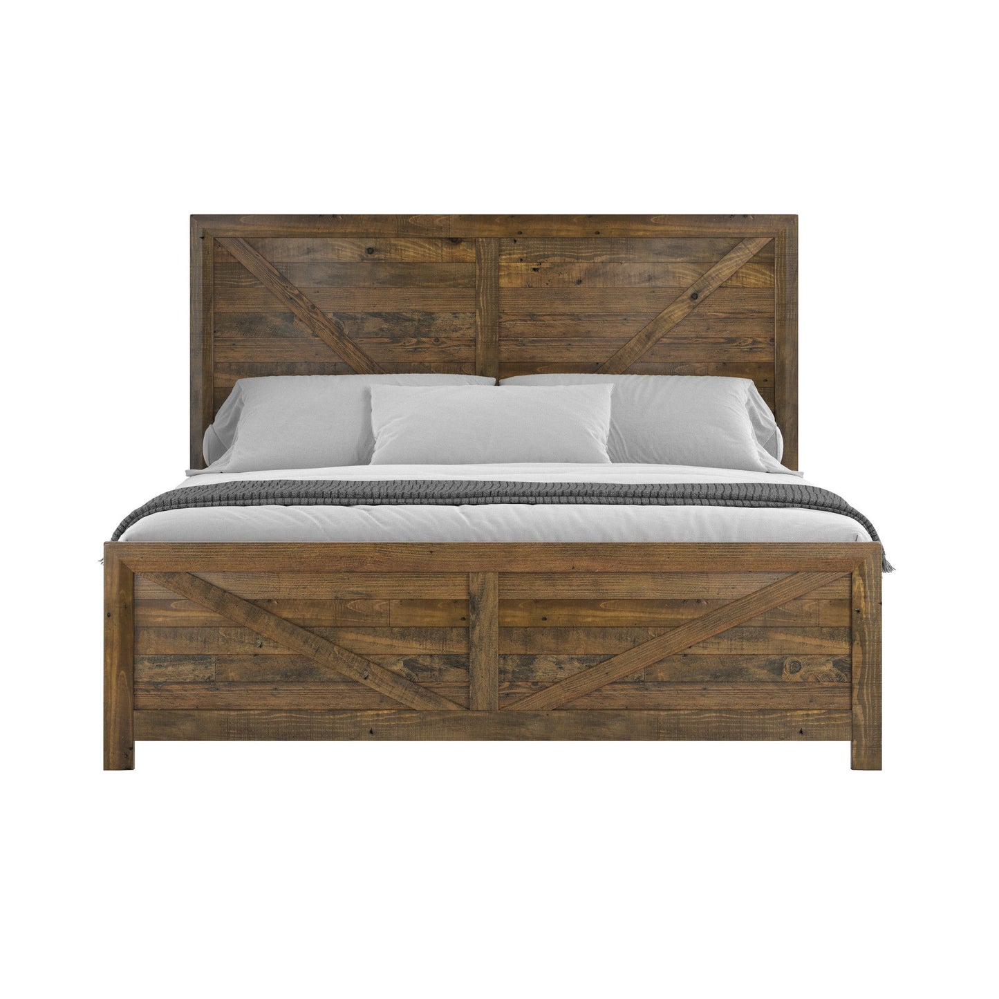 Lisque - King Bed - Brown