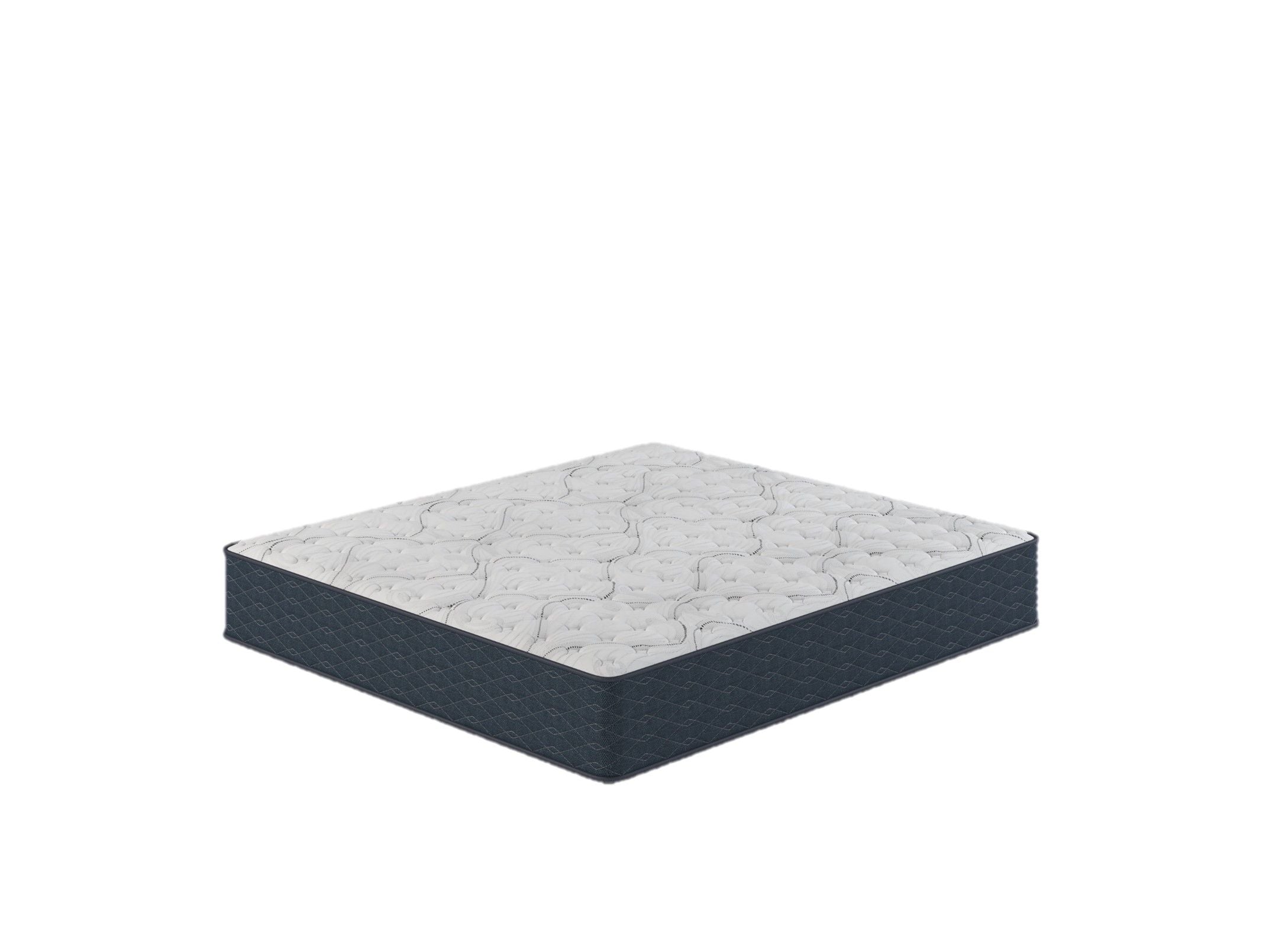 California King Plush Mattress ComfortCare DreamLux - White / Blue