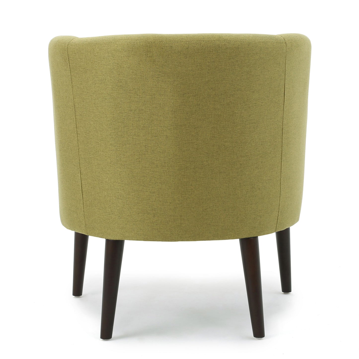 Contemporary Upholstered Club Chair With Button Tufting - Green