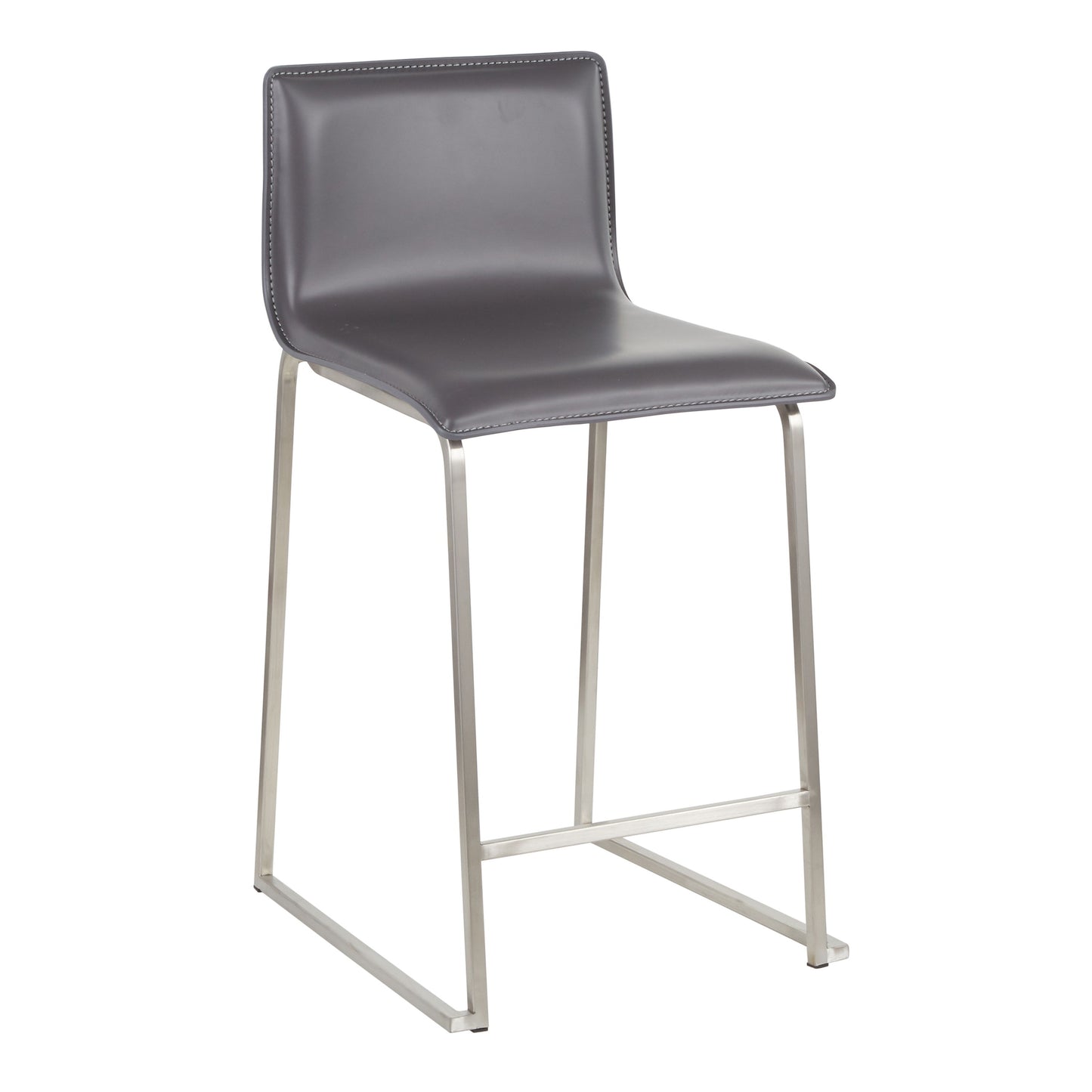 Mara - Contemporary Counter Stool (Set of 2) - Gray