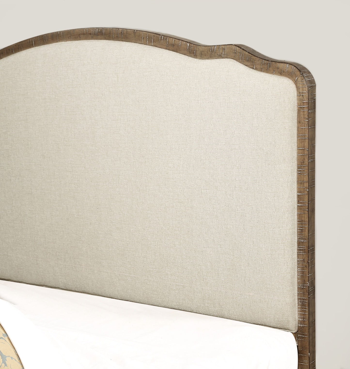 Ludin - King Upholstered Bed - Brown