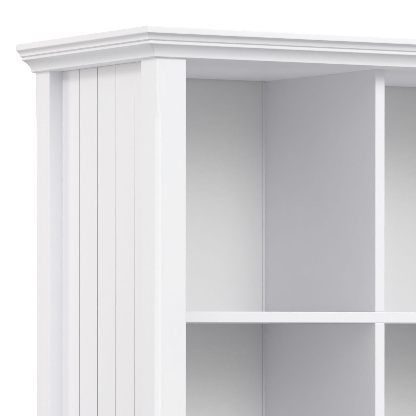 Acadian - 12 Cube Storage - White