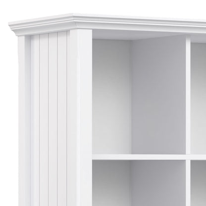 Acadian - 12 Cube Storage - White
