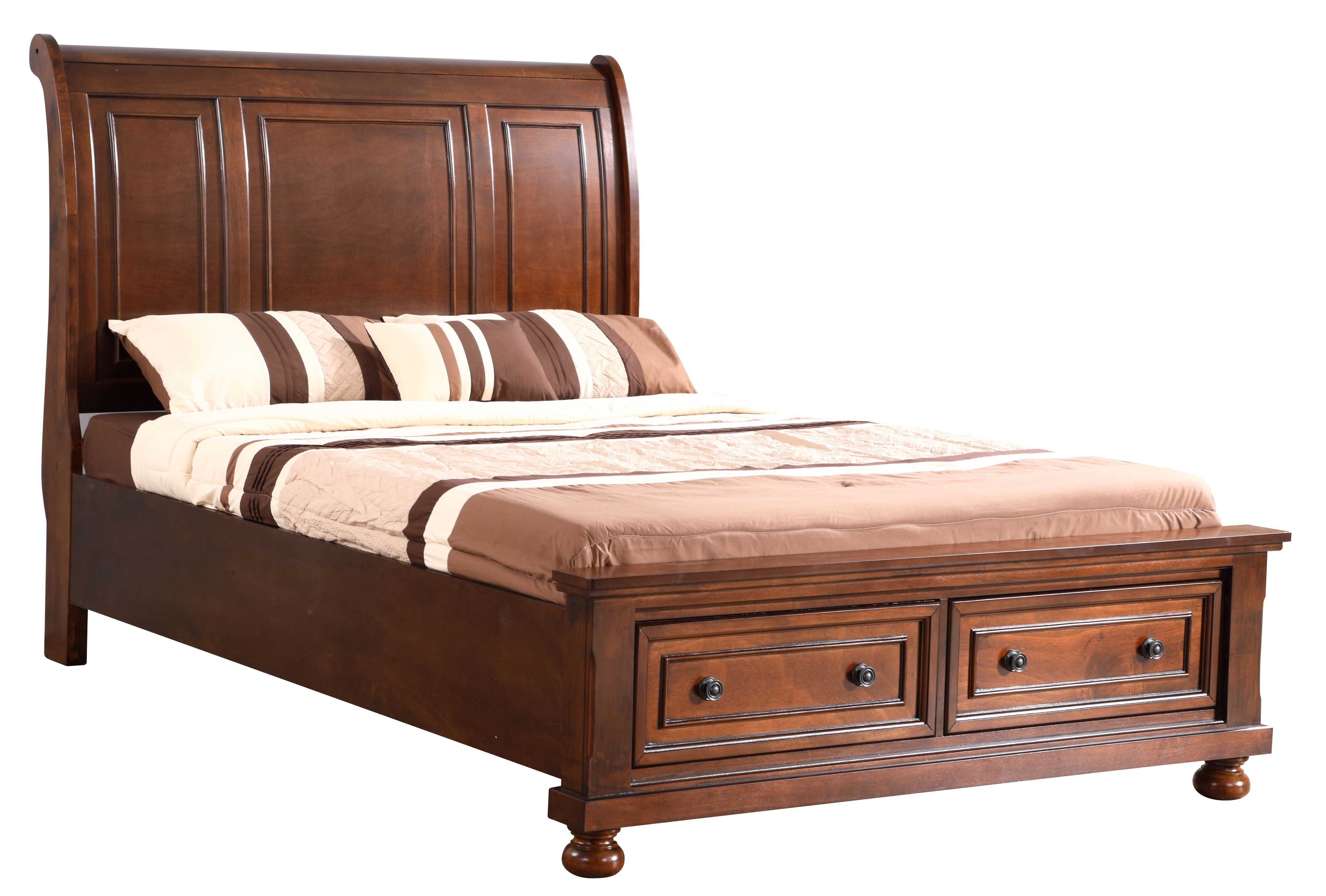 Meade - Full Bed - Cherry