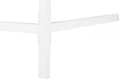Computer Desk For Home Office, Laptop, Storage Drawers, Versatile Placement - White