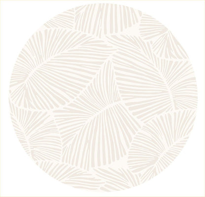 Curve - Round Rug - White