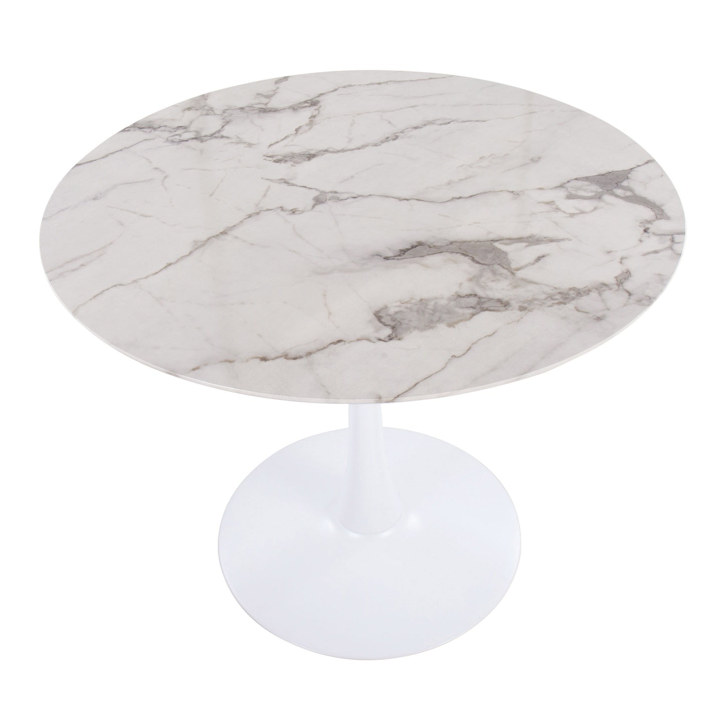 Pebble - Modern Table - White