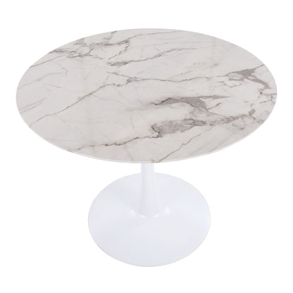 Pebble - Modern Table - White
