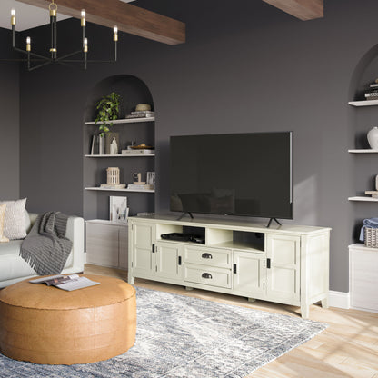 Burlington - TV Media Stand - Antique White