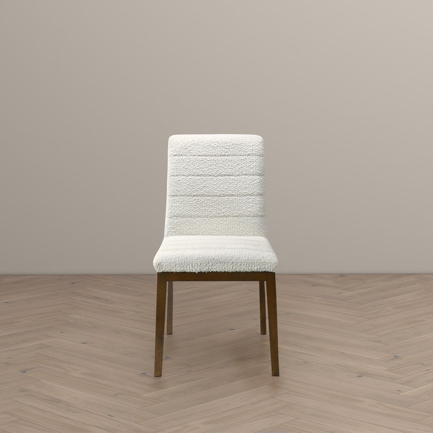 Ines - Dining Chair (Set of 2) - Brown / White