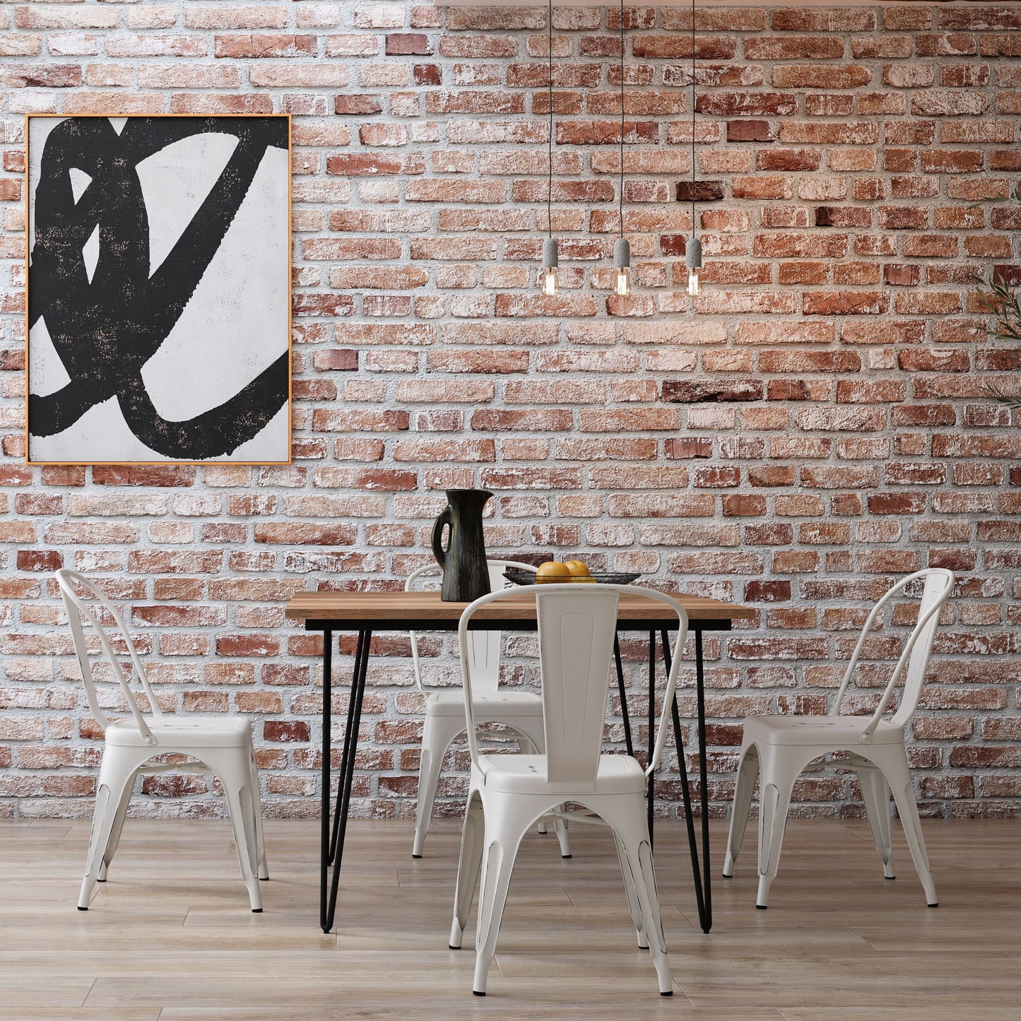 Hunter - Square Dining Table - Natural - Wood