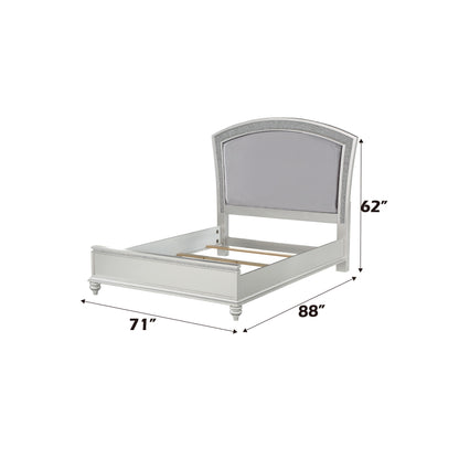Maverick - Queen Bed - Silver