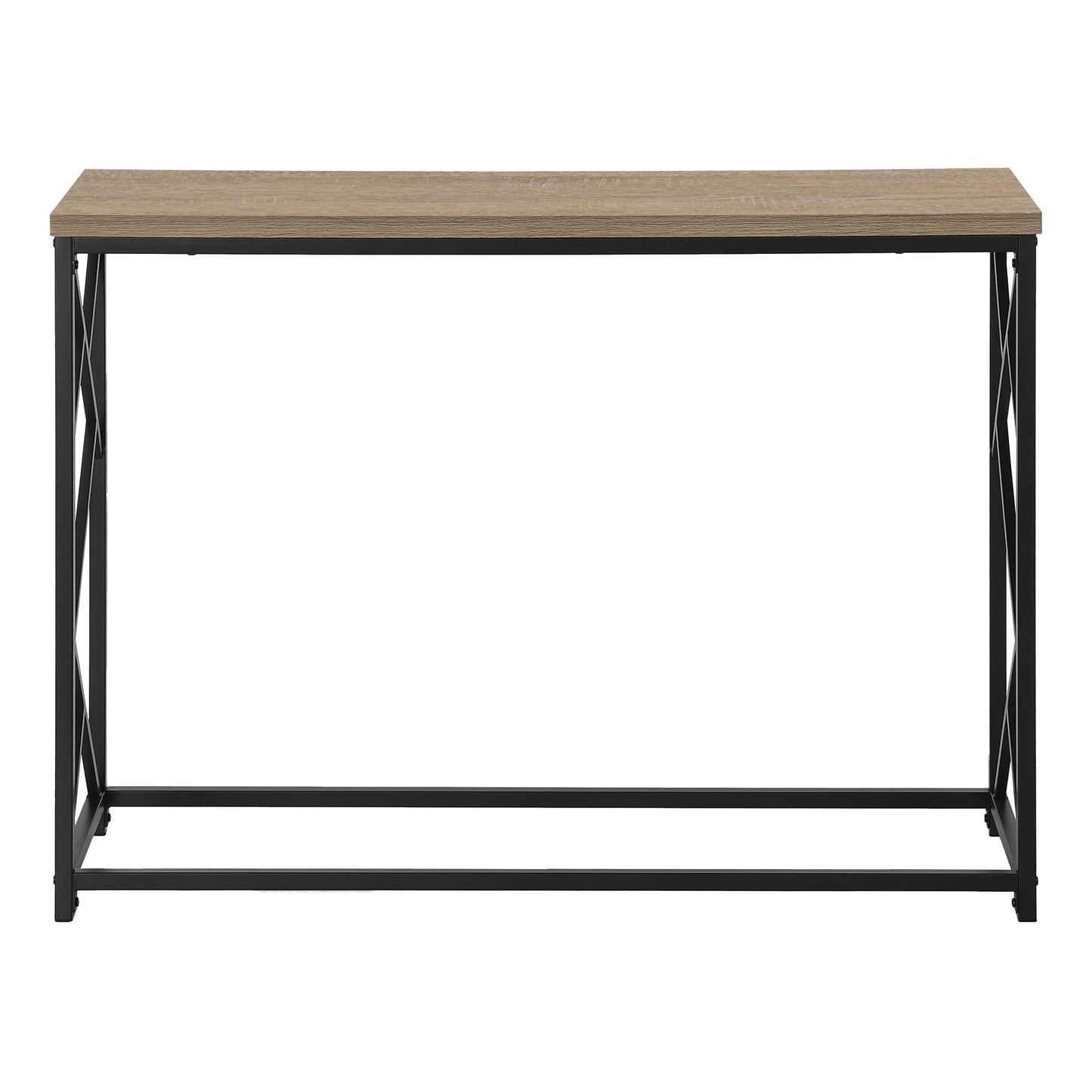 Accent Console Table For Entryway, Contemporary - Taupe