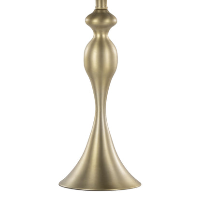Ashland - Contemporary Table Lamp (Set of 2) - Gold / Moroccan Blue Slub