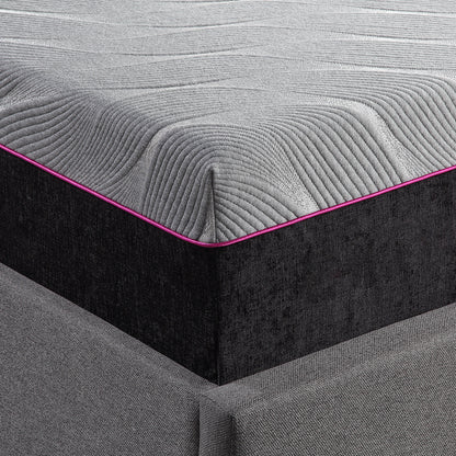 Renew - 11" Queen Size Cooling Fast Responding Latex Foam Mattress - Gray