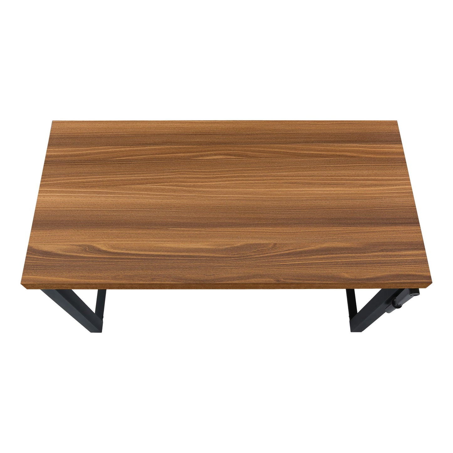 Computer Desk, Home Office, Standing, Adjustable, Laptop, Contemporary & Modern - Walnut