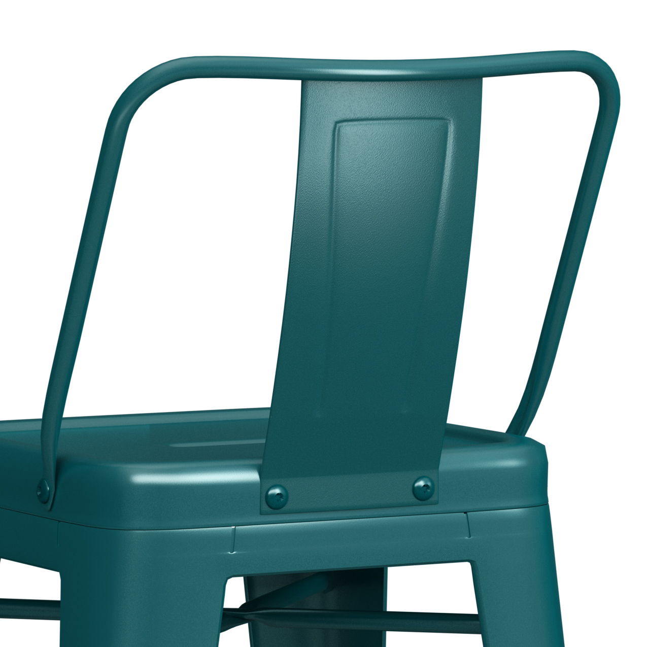Rayne - Counter Height Stool (Set of 4) - Teal Blue