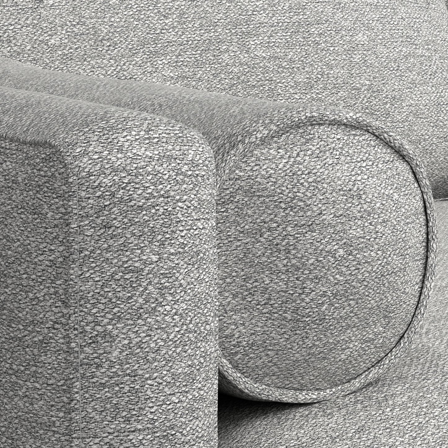 Morrison - Right Sectional Sofa - Mist Gray