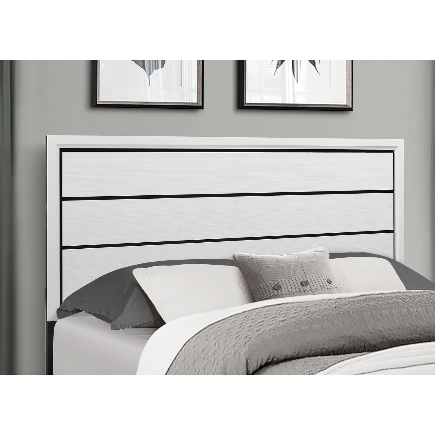 Mirage - Queen Bed - White