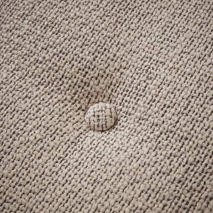 Accent Bench With Button Tufted Seat - Tan