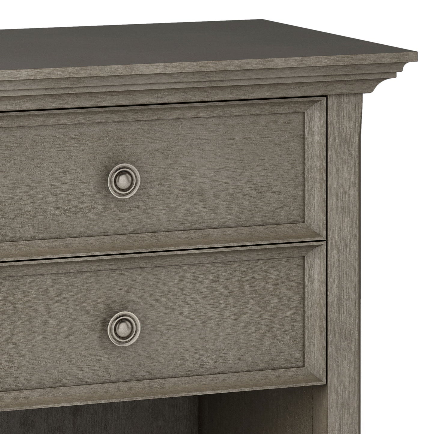 Amherst - Bedside Table - Farmhouse Gray