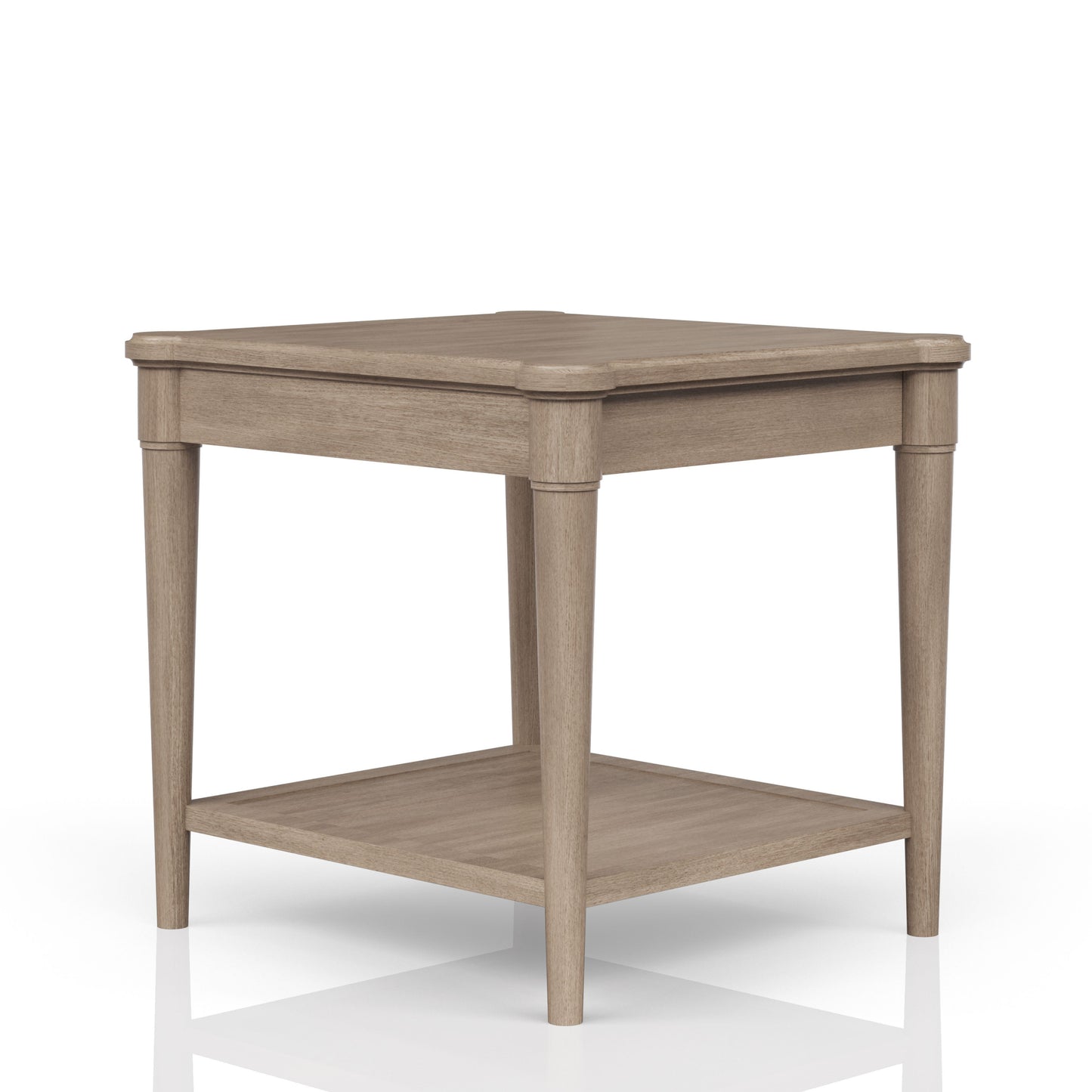 End Table With Storage Drawer - Sand