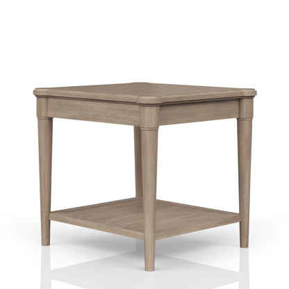 End Table With Storage Drawer - Sand