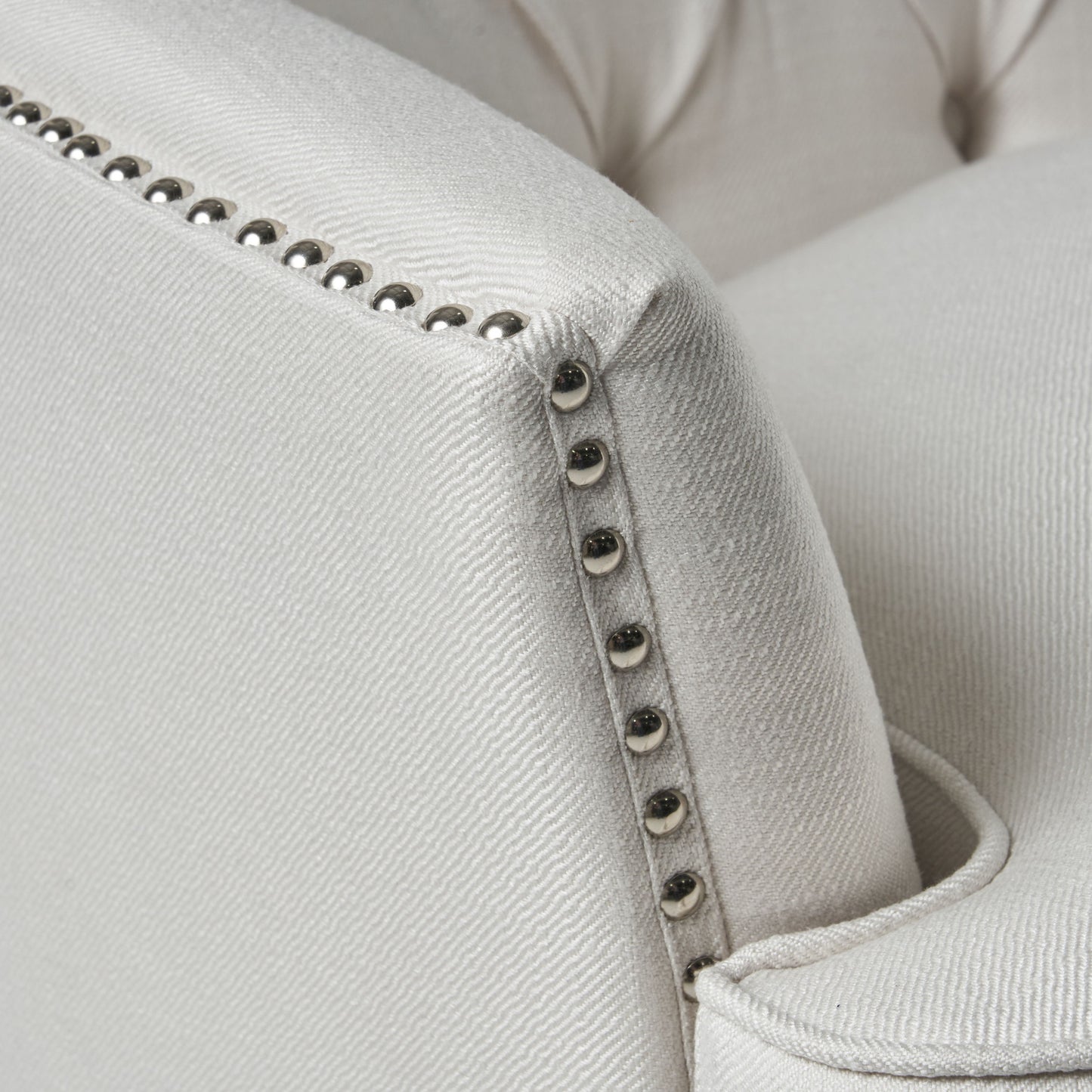 Modern Accent Chair Upholstered Foam Filled Living Room Chairs Comfy Reading Chair Mid Century Modern Chair, Armchair For Living Room Bedroom - Ivory