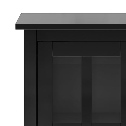 Warm Shaker - Low Storage Cabinet - Black