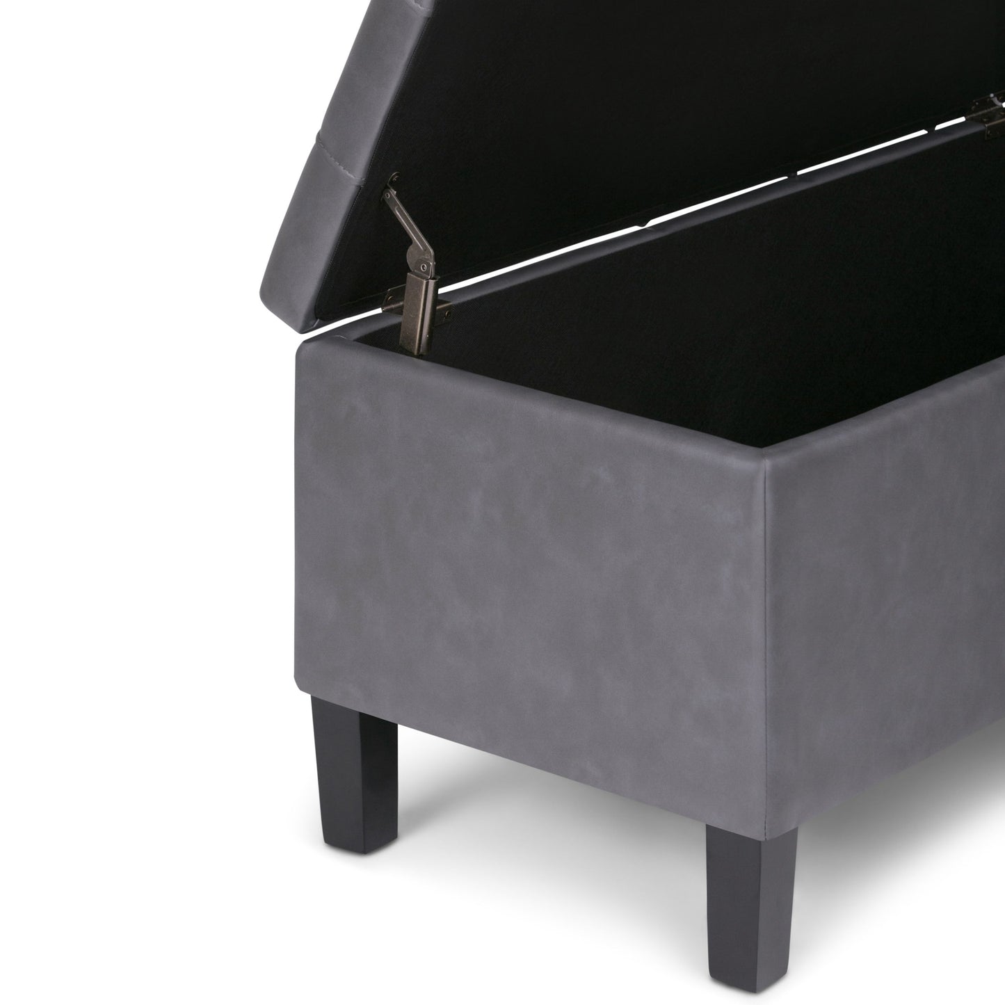 Dover - 3 Piece Storage Ottoman - Stone Gray