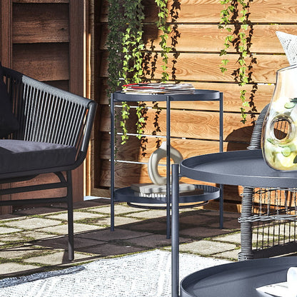 Monet - End Table - Black