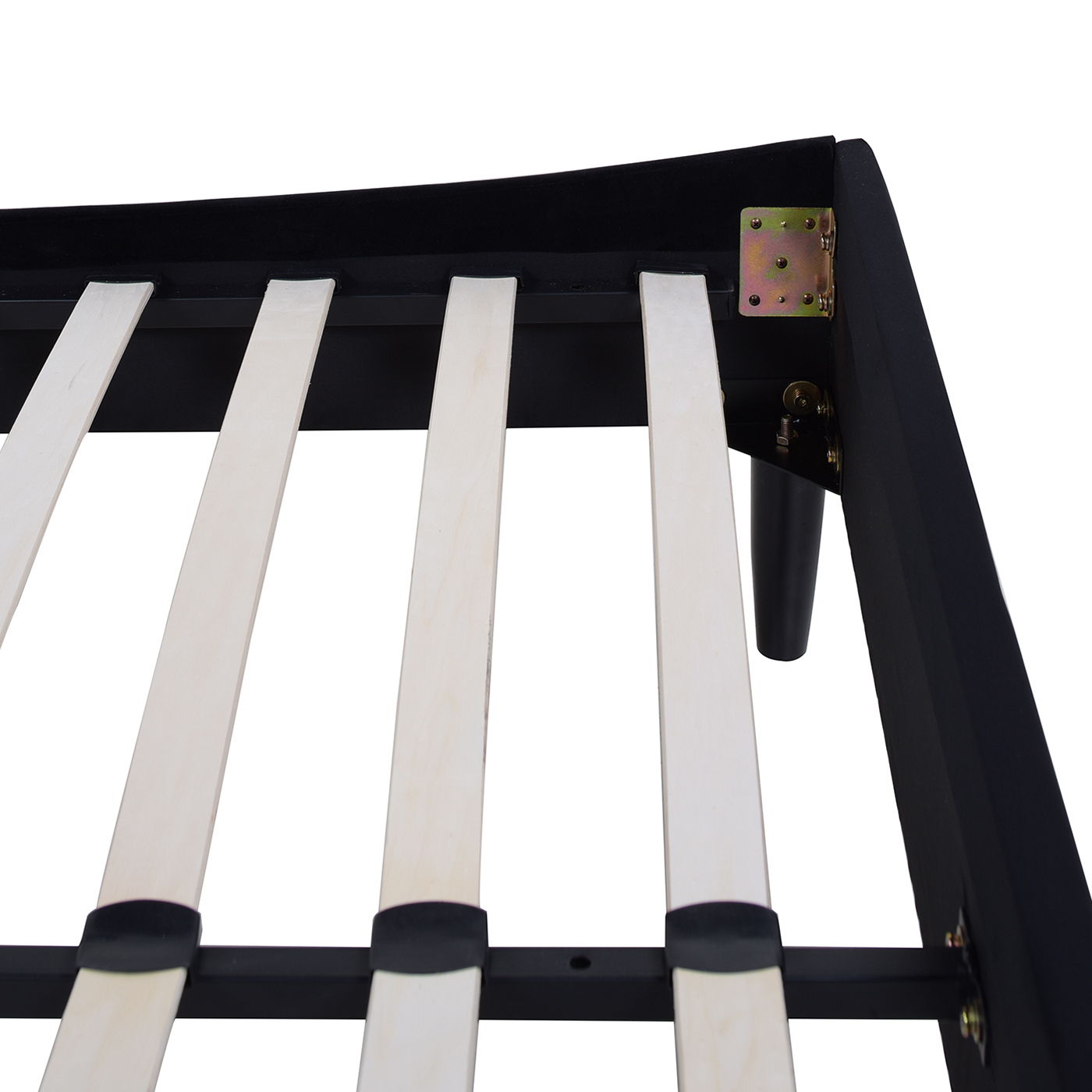 Aspen - King Vertical Tufted Headboard Platform Bed Set - Anthracite Black