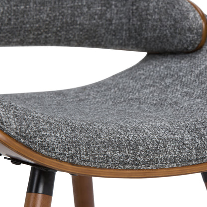 Malden - Bentwood Dining Chair With Wood Back - Gray