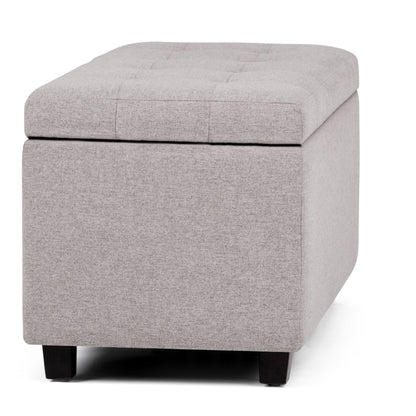 Cosmopolitan - Storage Ottoman - Cloud Gray