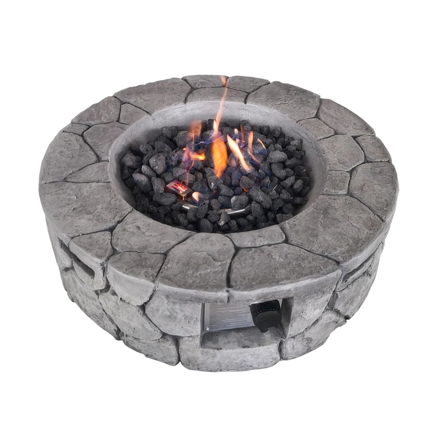 Reinforced - Outdoor Fire Pit - Charcoal Gray
