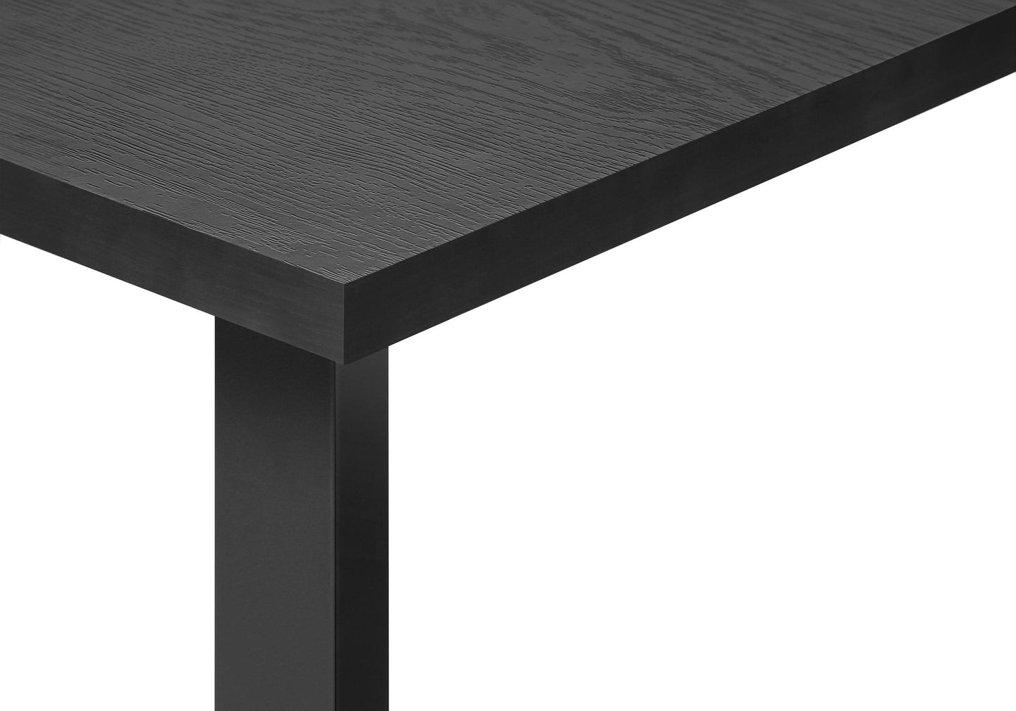 Computer Desk, Home Office, Left, Right Set-Up, Storage Shelves, Work, Laptop, Contemporary, Modern - Black