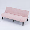 Modern Sofa Bed - Black / Beige / Pink